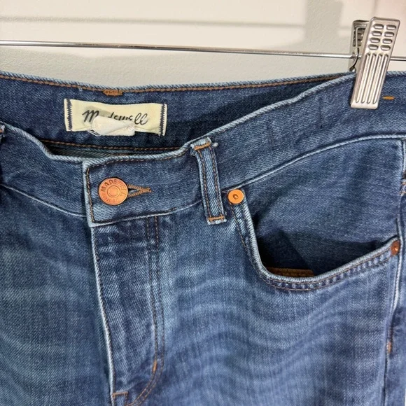 Madewell Petite Darted Barrel-Leg Jeans Softdrape Edition Medium Wash Size 27 P - Picture 11 of 12